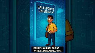 Under 60 Seconds | Salesforce Objects Explained – Comic Edition!  #coding #salesforce  #programming