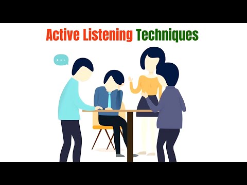 Get ideas about Active Listening Techniques | Communication Skills | Public Speaking | Audience 