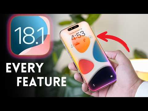 iOS 18.1 Now OUT!! Every New Feature That You Should Know🔥