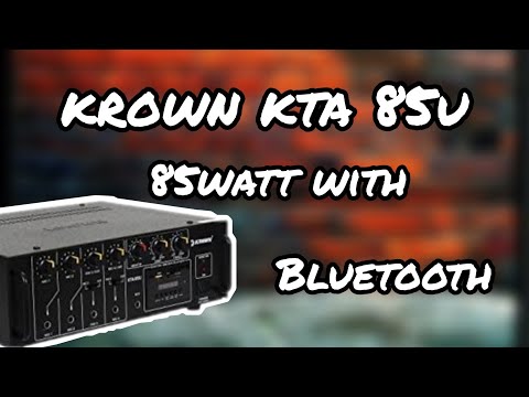 KROWN KTA85U AMPLIFIER  !! 100 WATT AMP FOR SCHOOL
