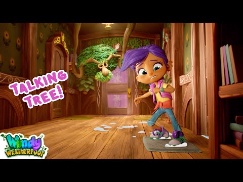 This Talking Tree Sees All and Saves the Day! | Windy Weatherfoot | Cartoon for Kids