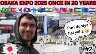 Exploring Osaka Expo 2025 | HEP 5 Ferris Wheel | India And All Countries Pavilions Yumeshima Island