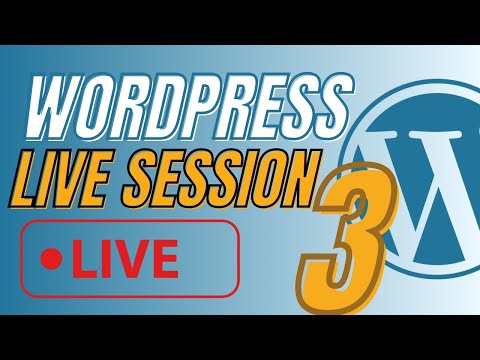 WordPress Tutorial - Live Session 3 - General Layout & Styling in Elementor