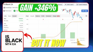 MyFxBook Verified – But Can IS Black EA Keep Winning Long-Term?