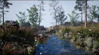 Environement Unreal Engine 4 / The river