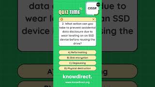 ISC2 Certified Information Systems Security Professional (CISSP) Certification - Exam Prep Questions