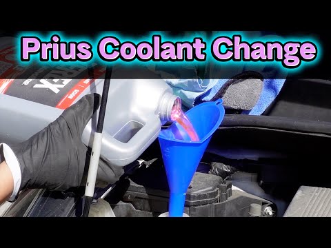2016 - 2022 Prius Coolant Change, 4th Generation