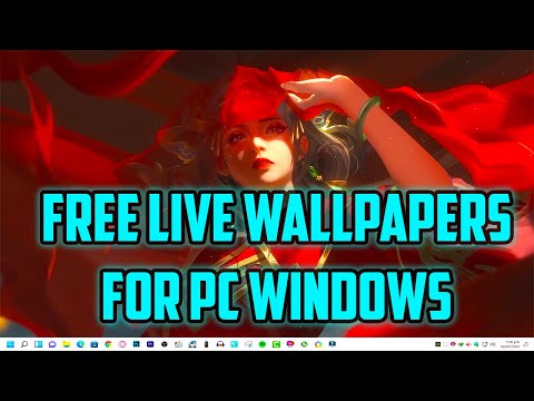 FREE Live Wallpapers For Windows PC | Set Live Video Wallpapers in Windows | 2021