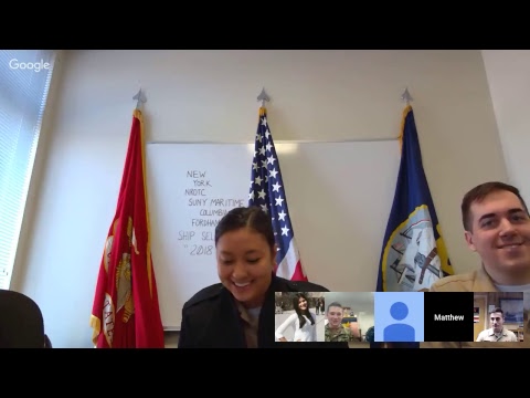 NROTC 2018 Spring Ship Selection