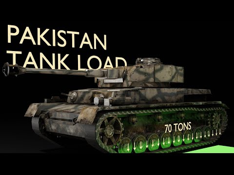 Pakistan AA Tank Loading - West Code of Pakistan (3D Animation)