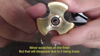 Fidget Spinner Tri Stubby Clone (Rotablade Clone from Fasttech)