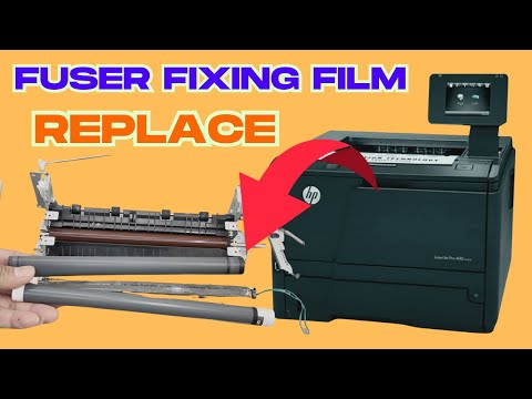 HP LaserJet Pro 400 M401dn Fuser Fixing Film Replacement | Step-by-Step Tutoria