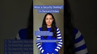 What Is Security Testing? #softwareengineering #softwaretesting #softwaretesters