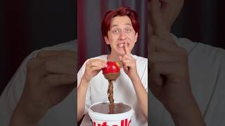 Levitating Nutella Apple Hack 🍎 @coolskull17