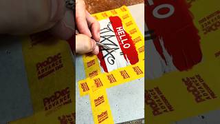 How I Paint a PERFECT Sticker! 🎨 #acrylicpainting #arttutorial #paintingtips