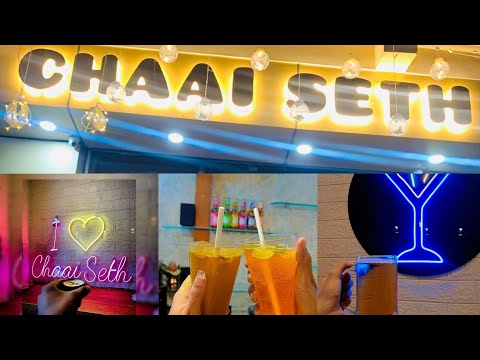 CHAAI SETH 🍵|| Newly open cafe in town📍 🍵 🍔🥨 || #kanpur #food #foodblogger #review