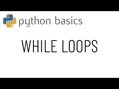 Python basics - While loops