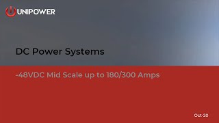 Mid-Scale DC Power Systems, Webinar by John Ely at UNIPOWER