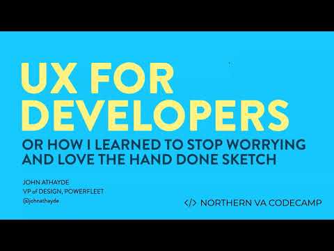 UX for Developers