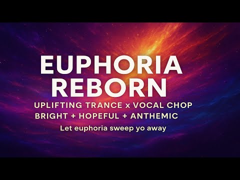 EUPHORIA REBORN – Uplifting Trance x Vocal Chop (Bright, Hopeful, Anthemic) #trance #edmmusic