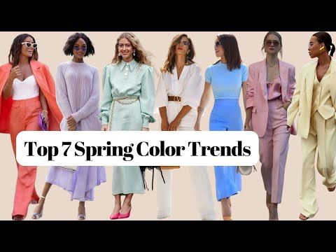 Spring 2025 Color Trends You NEED to Know! Fashion’s Hottest Shades!