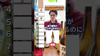 ニワカが好きな日本酒ランキング！あなたの好きな日本酒は入ってる！？ #経営者 #飲食店経営 #渋谷居酒屋 #新宿居酒屋 #池袋居酒屋