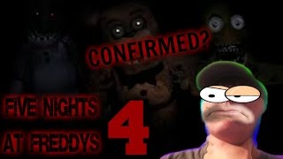 FIVE NIGHTS AT FREDDY'S 4 CONFIRMED: New Screenshot Analysis