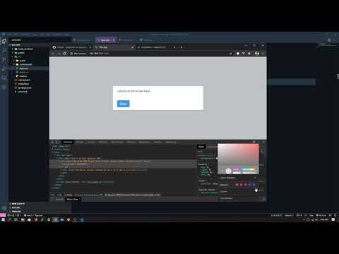 How to make modal with Vuejs + Tailwindcss