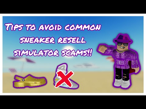 How to NOT Get SCAMMED on ROBLOX Sneaker Resell Simulator!!