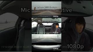 AZDOME M550 3 Channel dashcam Road testing