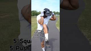 Full Body Prison Routine Workout. #squats #pushups #burpees #absworkout #streetworkout #realtalk #nj