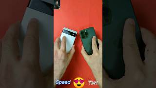 I Fone 15 pro max VS google pixel speed test😂#shorts #viral#short#youtubeshorts #ytshorts#shortvideo