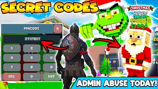 *NEW* Christmas Brainrot Secret Codes Fortnite Steal The Brainrot Admin Abuse! (New Secret Codes)