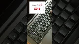 Degree symbol in ms word | #learning #computer #msword #typing #windows