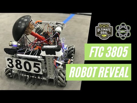 FTC 3805 Atomic Robotics 2020-2021 Ultimate Goal Robot Reveal