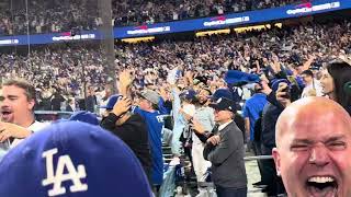 AMAZING SEATS VIEW OF FREEMAN GRANDSLAM TO WIN WORLD SERIES GAME 1 VS YANKEES. Follow for more.