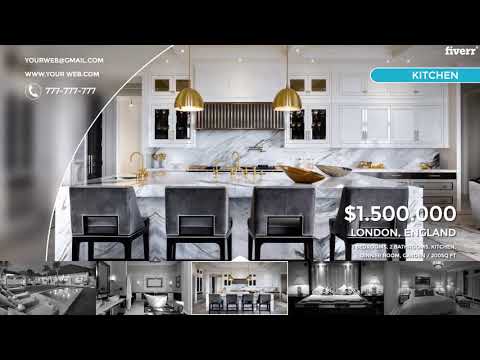 Create a luxury real estate listing video - Best Real Estate Promos service