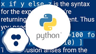 How can I use a conditional expression (expression with if and else) in a list comprehension?