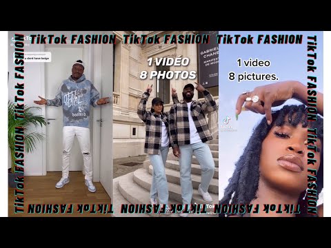 TikTok Fashion: BEST of "1 Video 8 Photos" Challenge