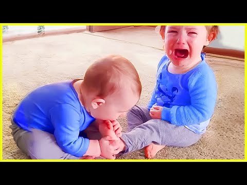 TOP Fun And Fail Moments Of Baby And Siblings || 5-Minute Fails