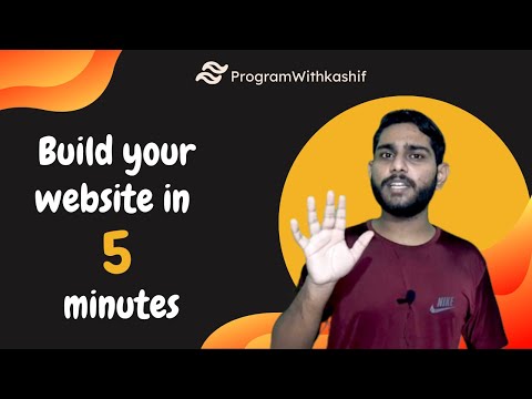 Build your Website in 5 minutes | ProgramWithKashif