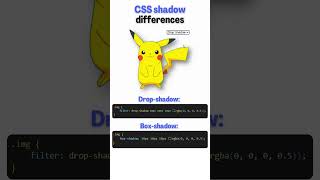 Drop-shadow vs Box-shadow CSS! 🚀 #css