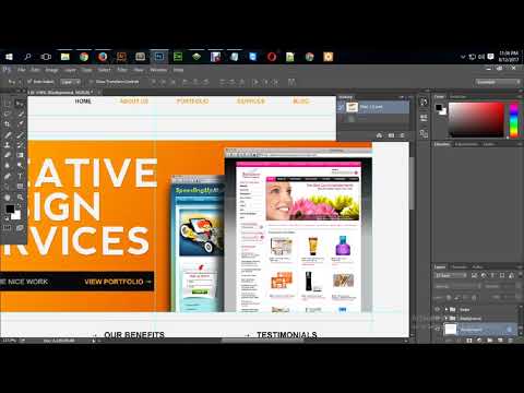 psd to html image slice (part-1)