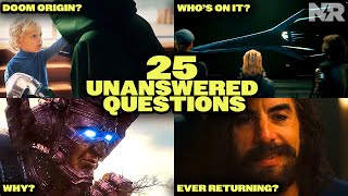 25 UNANSWERED QUESTIONS that Marvel Needs to Answer in 2026!