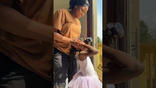 Watched the Solar Eclipse on a budget lol #stayathomemom #sahm #solareclipse #shorts