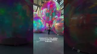 New Fun Giant Bubbles In London #shortsvideo