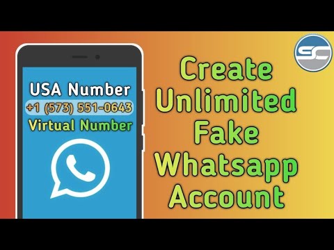 how to create unlimited fake whatsapp 2022|GET USA WHATSAPP NUMBER|100% working method