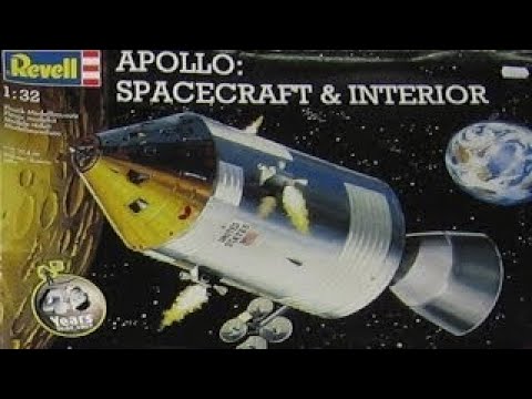 AlexModelling OUTBOX REVIEW of the 1/32 Revell APOLLO SPACECRAFT E INTERIOR