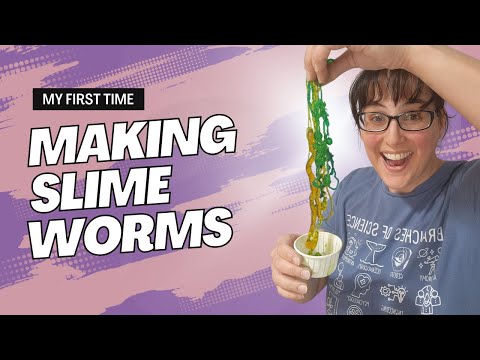 Slime Worms Science Experiment for Kids