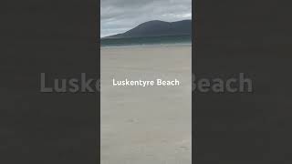 One of the best beaches in the world Scotland UK Luskentyre Beach Isle Harris